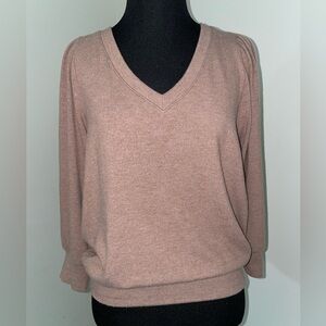 Michael Stars sweater in brown in size small.